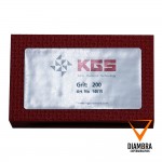 PLACA 90x55  200 VERMELHA